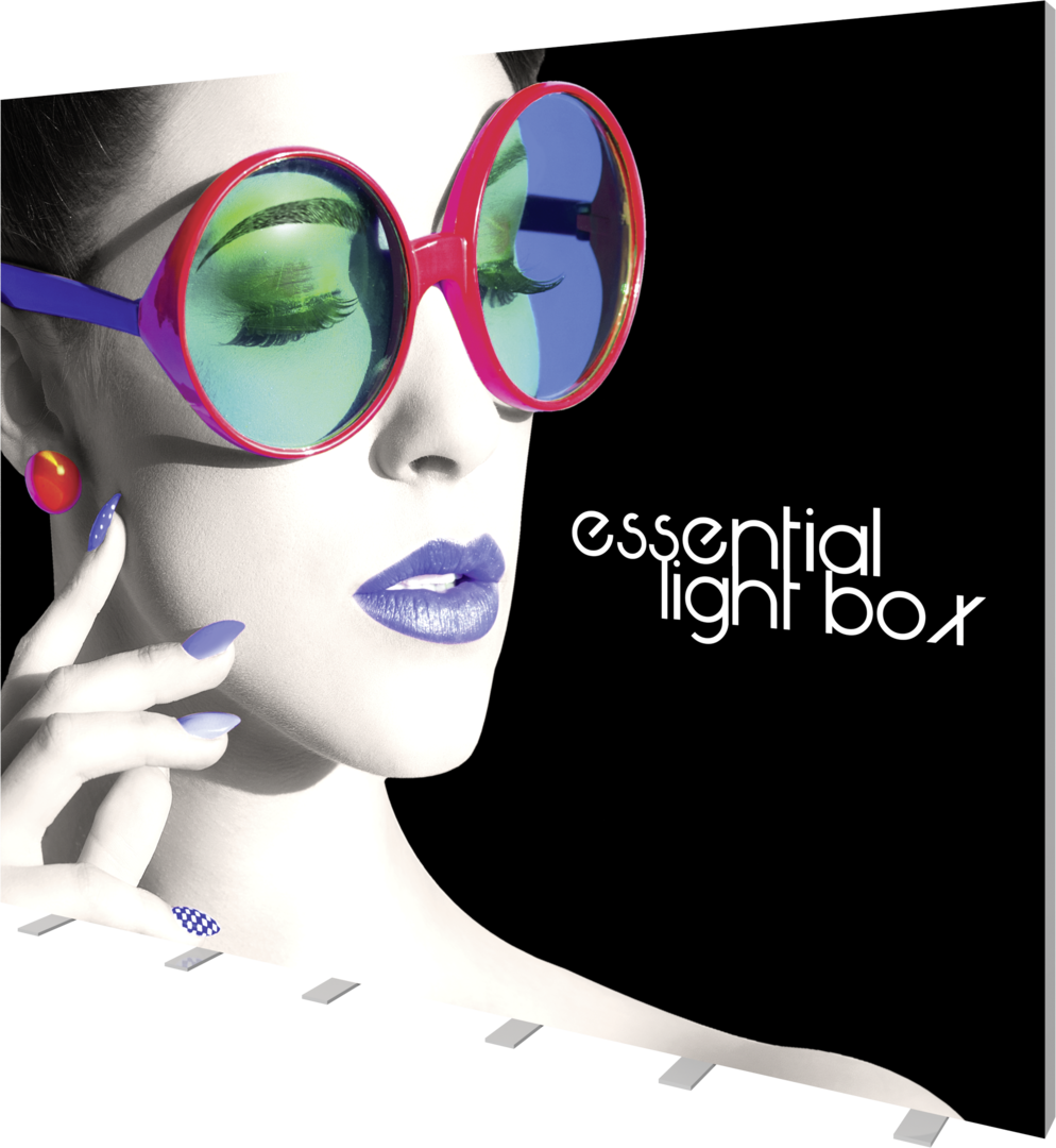 10ft x 8ft Vector Frame Essential Light Box Rectangle 05 Double-Sided (Graphic Only)