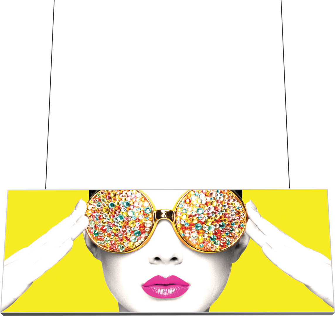 10ft x 4ft Vector Frame Hanging Light Box (Hardware Only)