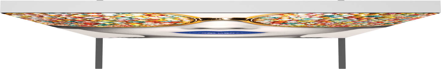 6ft x 6ft Vector Frame Square 03 Fabric Banner Display Single-Sided (Graphic Package)