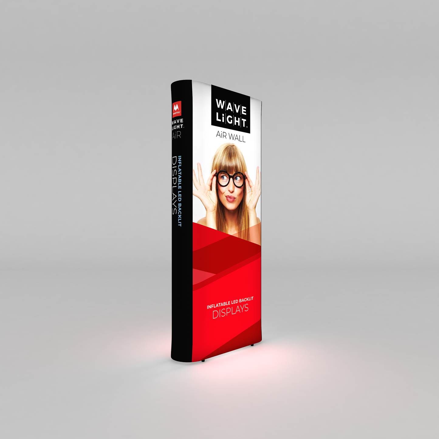 3ft x 8ft Wavelight Air Wall (Graphic Package)