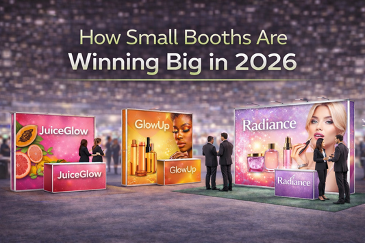 Best backlit display for 10x10 booth