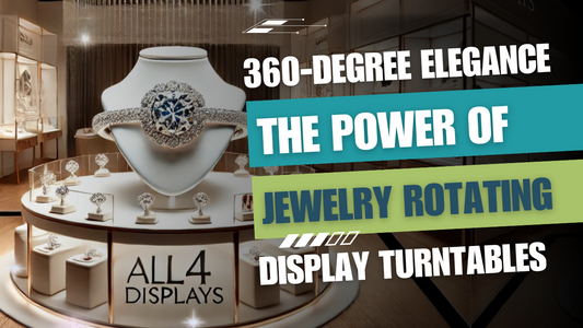 Jewelry Rotating Display Turntables: Transform How You Showcase Products