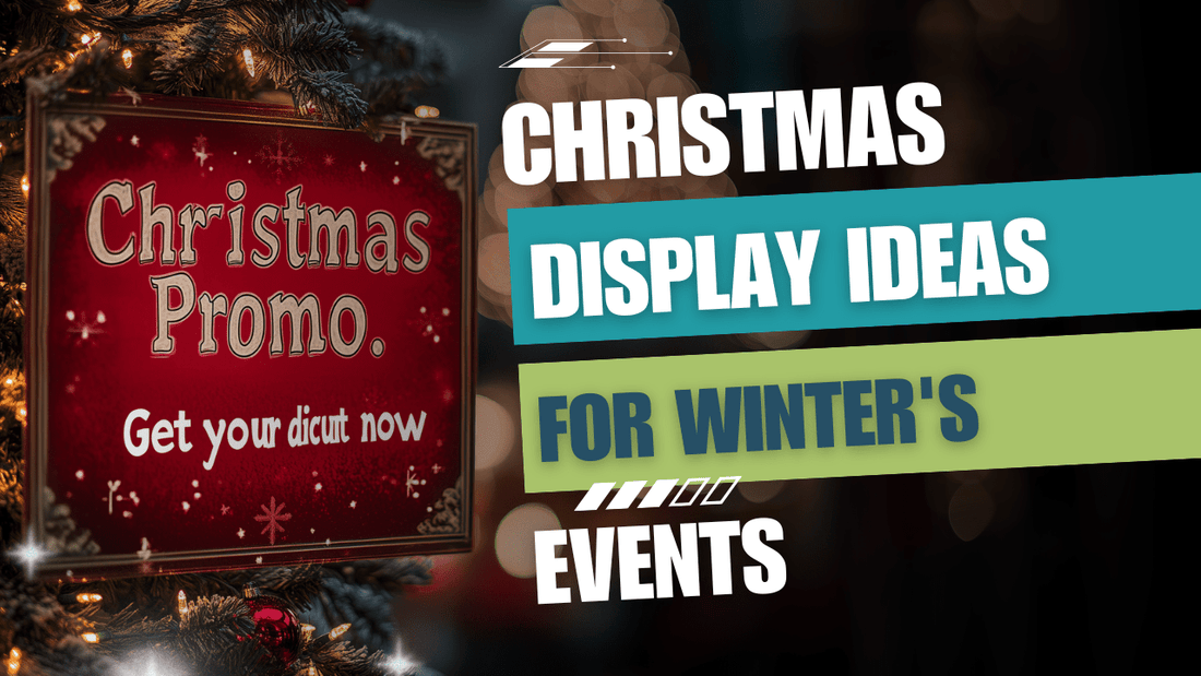 Get Festive with These Christmas Display Ideas for Winter's Events - All4Displays