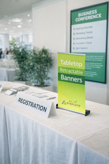 Tabletop Retractable Banners