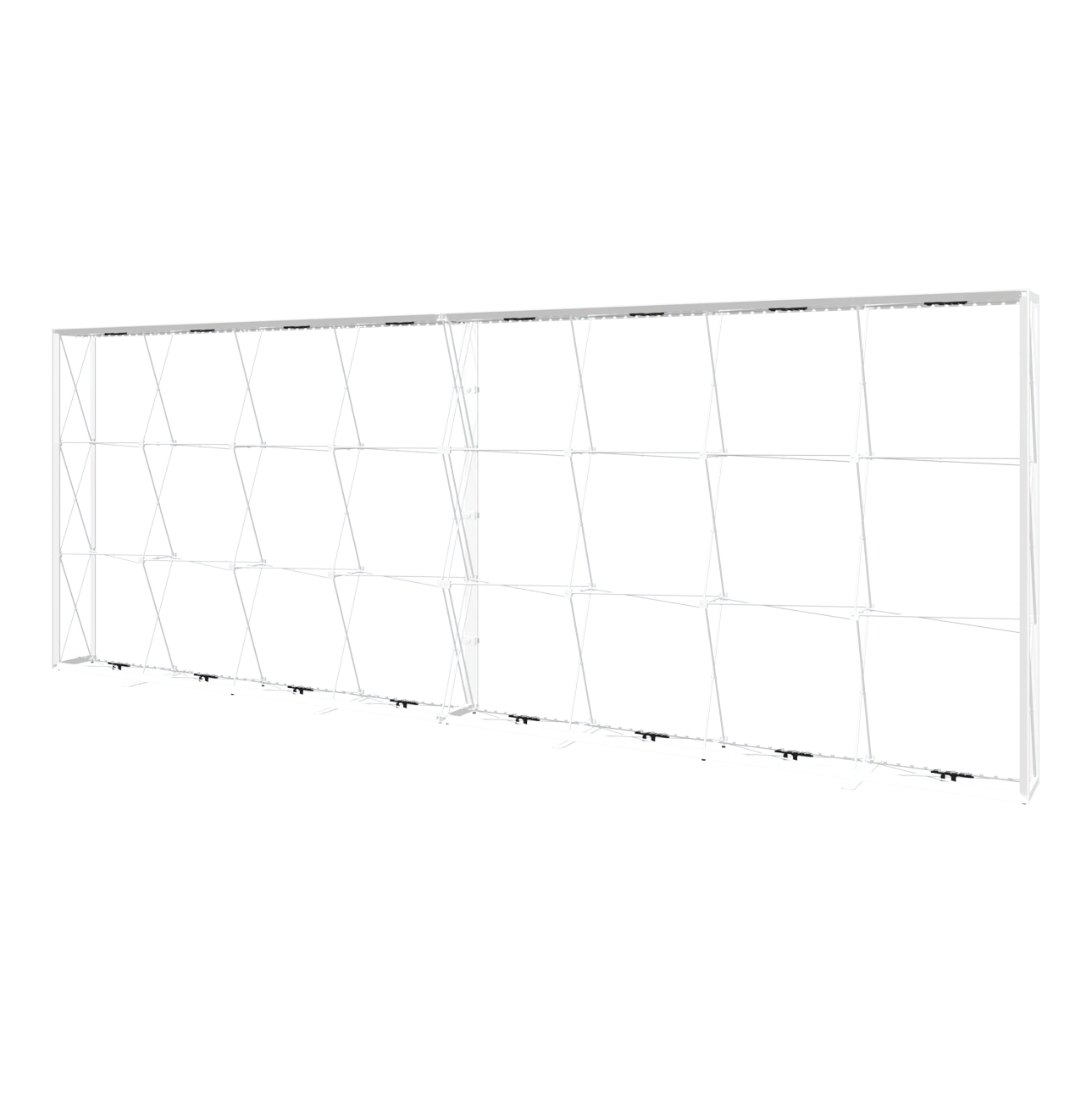 20ft x 8ft Embrace Backlit Push-Fit Tension Fabric Display (Hardware Only)