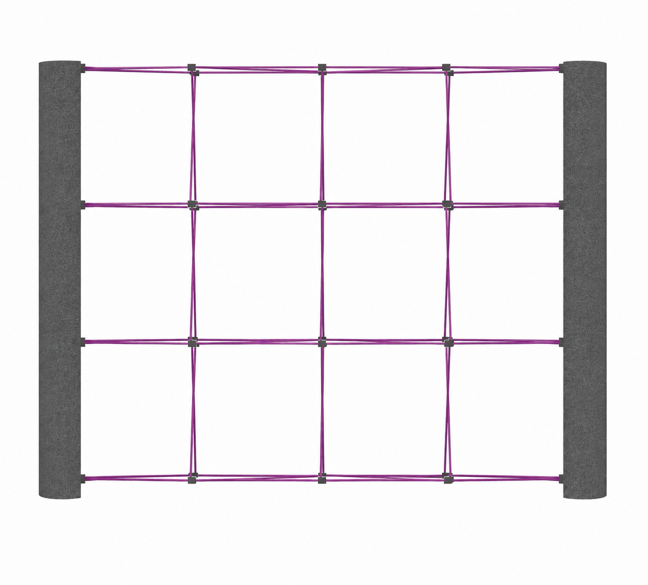 10ft (4x3) Coyote Straight Full Fabric Display