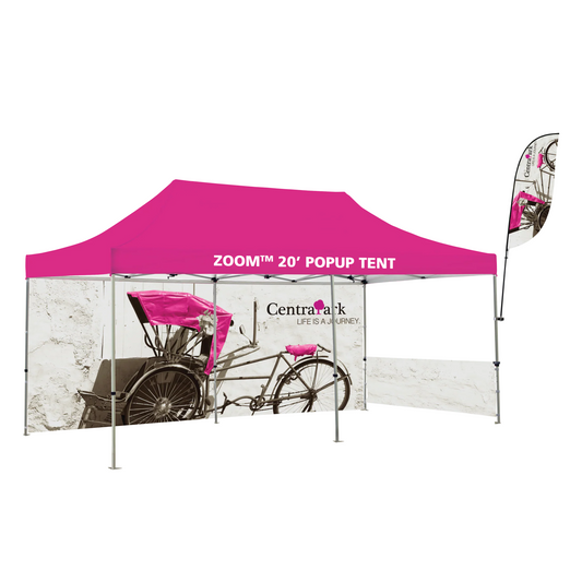Zoom Display Flag Accessory for Zoom Popup Tents (Hardware Only)