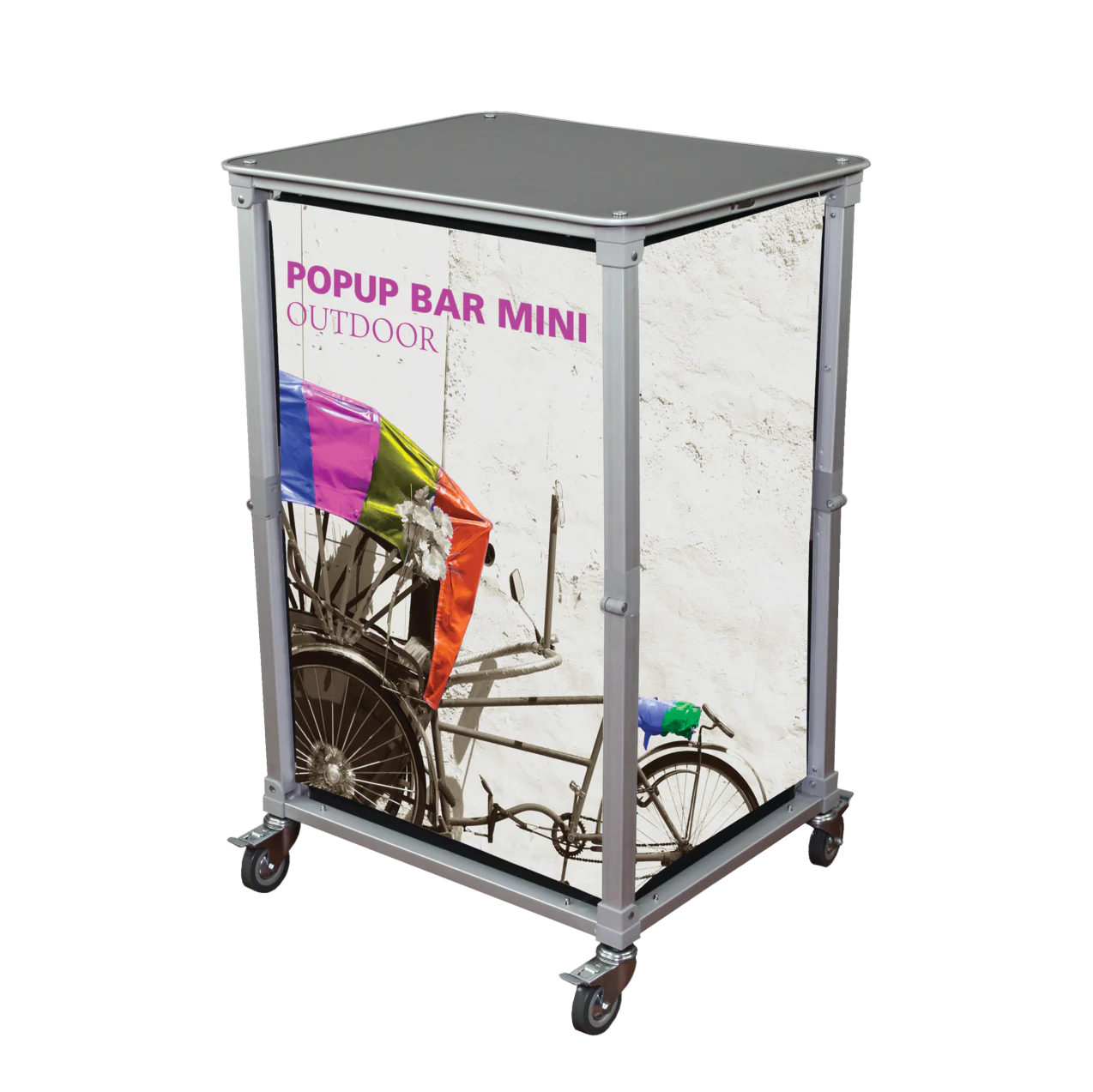 Portable Popup Bar Mini (Graphic Package)