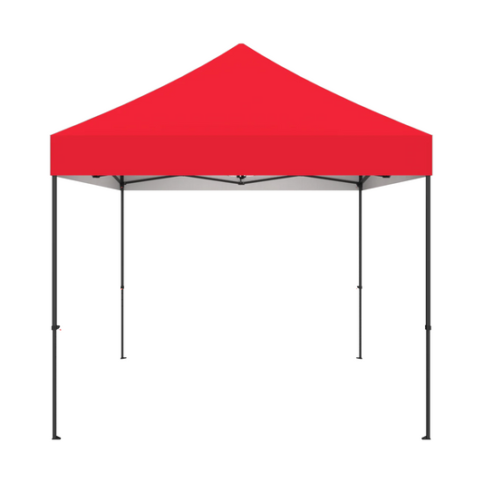 10ft x 10ft Zoom Economy Popup Tent (Solid Stock Graphic Package)