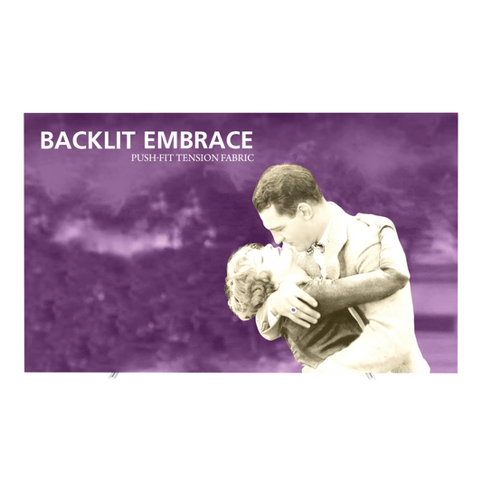 13ft x 8ft Embrace Backlit Square Push-Fit Tension Fabric Display Graphic Replacement (w/o End Caps Graphic Only)
