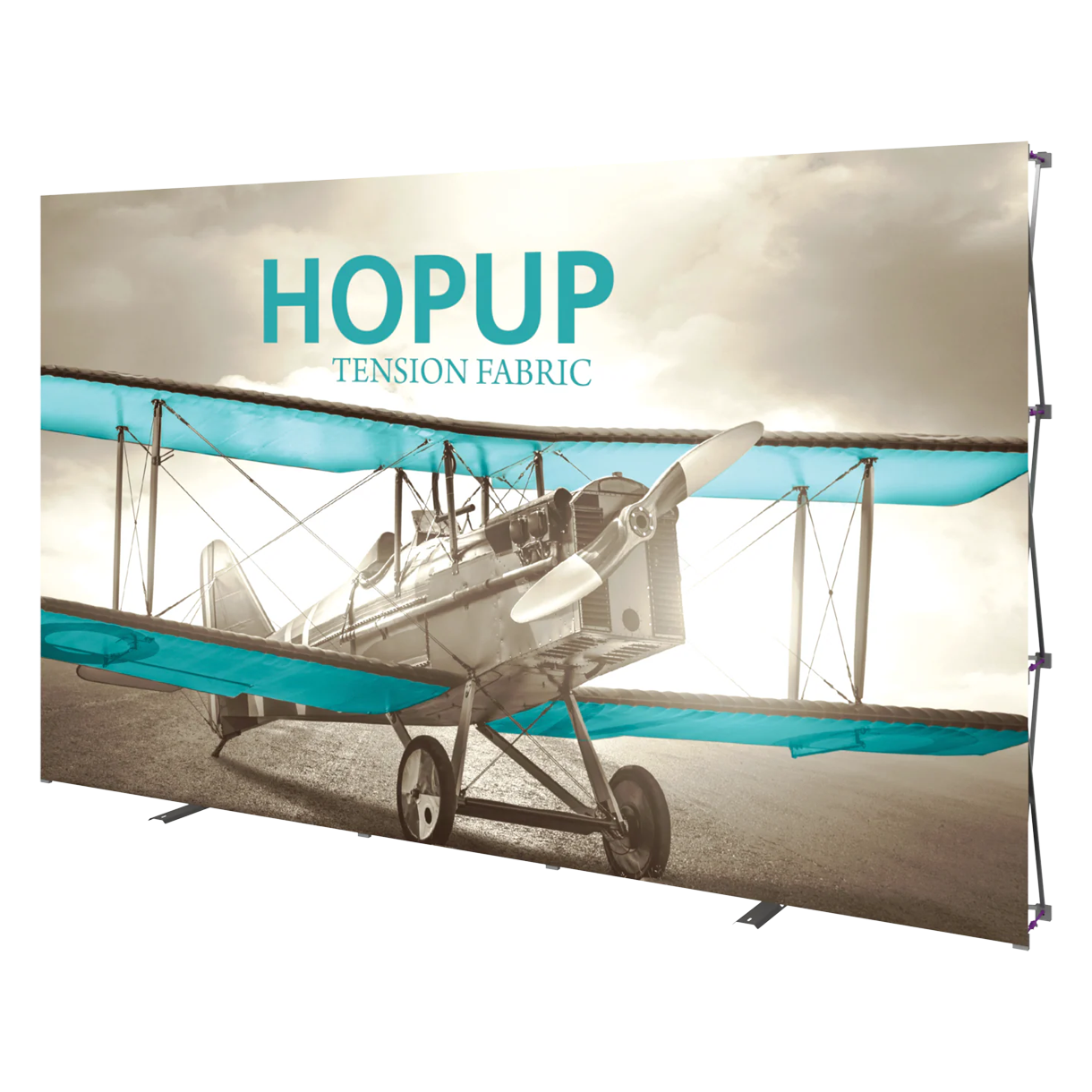 13ft x 8ft Hopup Straight Tension Fabric Display