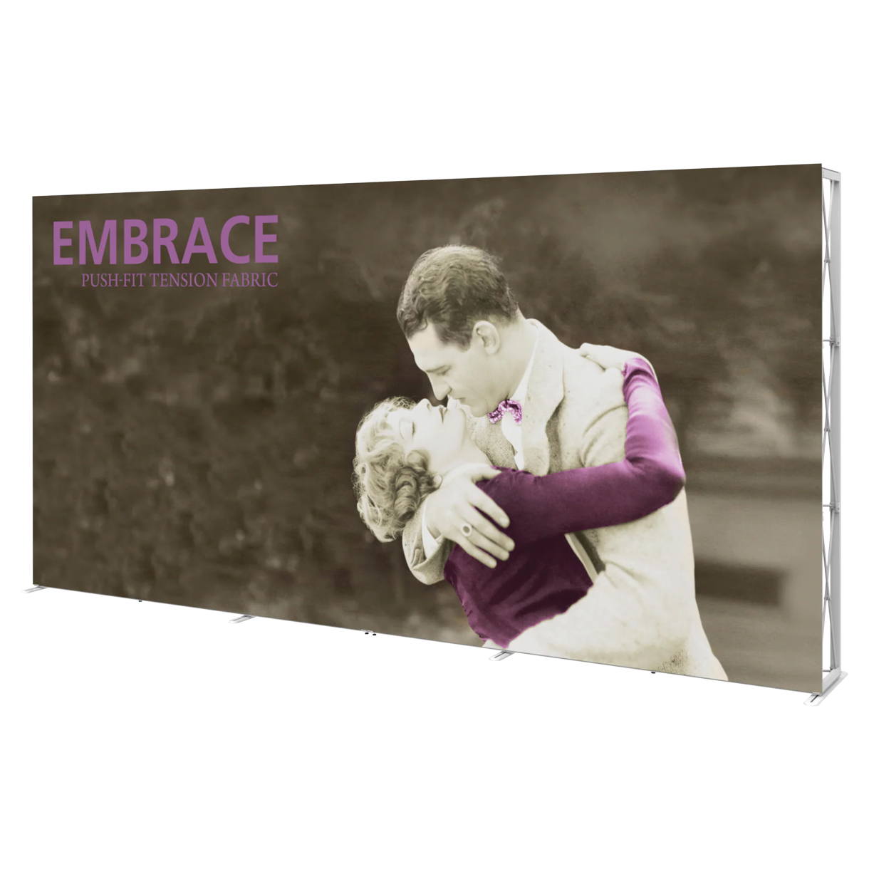 15ft x 8ft Embrace Push-fit Tension Fabric Display