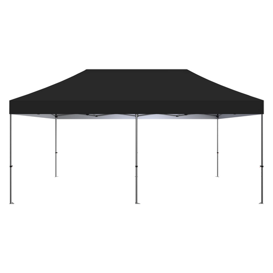 20ft x 10ft Zoom Standard Popup Tent Solid Stock (Graphic Package)