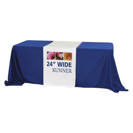 24in x 84in Premium Dye Sub Table Runner Full