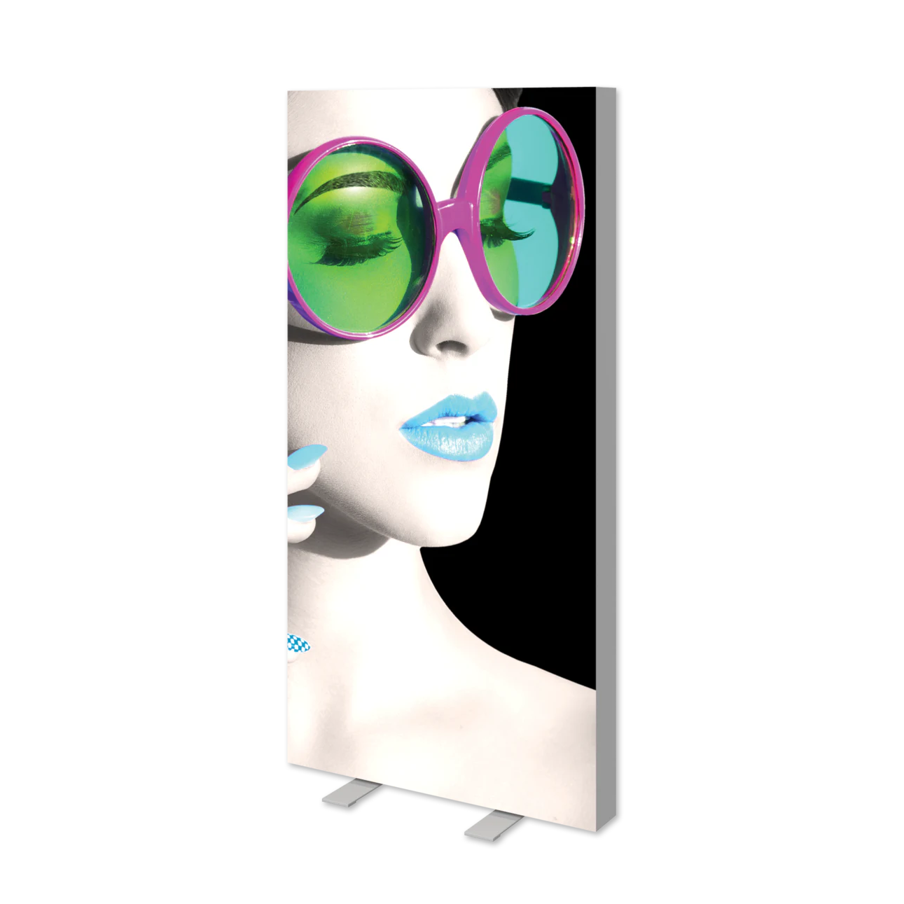 3ft x 6ft Vector Frame Essential Light Box Rectangle 01 Single-Sided (Graphic Package)