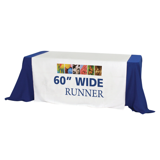 60in x 84in Premium Dye Sub Table Runner Full