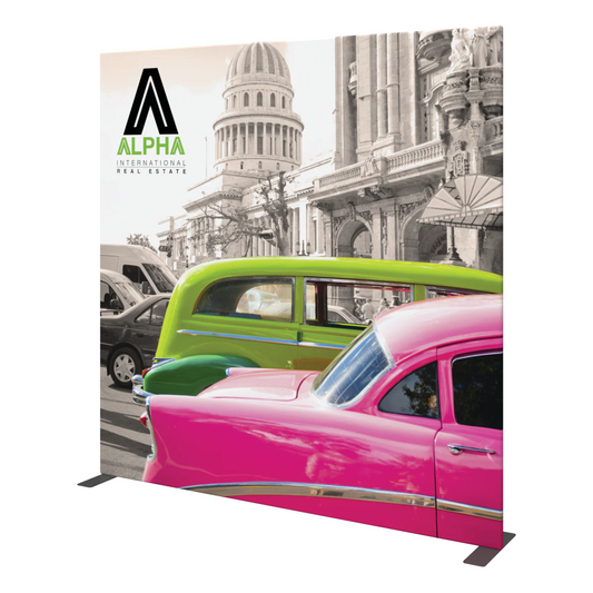 8ft x 8ft Modulate Magnetic Frame Banner 07 Double-Sided (Graphic Package)