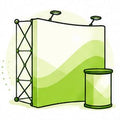 Coyote Popup Collapsible Displays