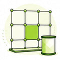 Micro GeoMetrix Collapsible Displays