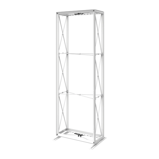 2.5ft x 8ft Embrace Backlit Push-Fit Tension Fabric Display (Hardware Only)