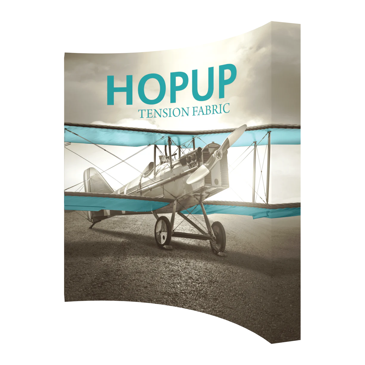 13ft x 10ft Hopup Curved Tension Fabric Display