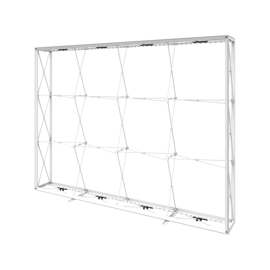 10ft x 8ft Embrace Backlit Square Push-Fit Tension Fabric Display (Hardware Only)