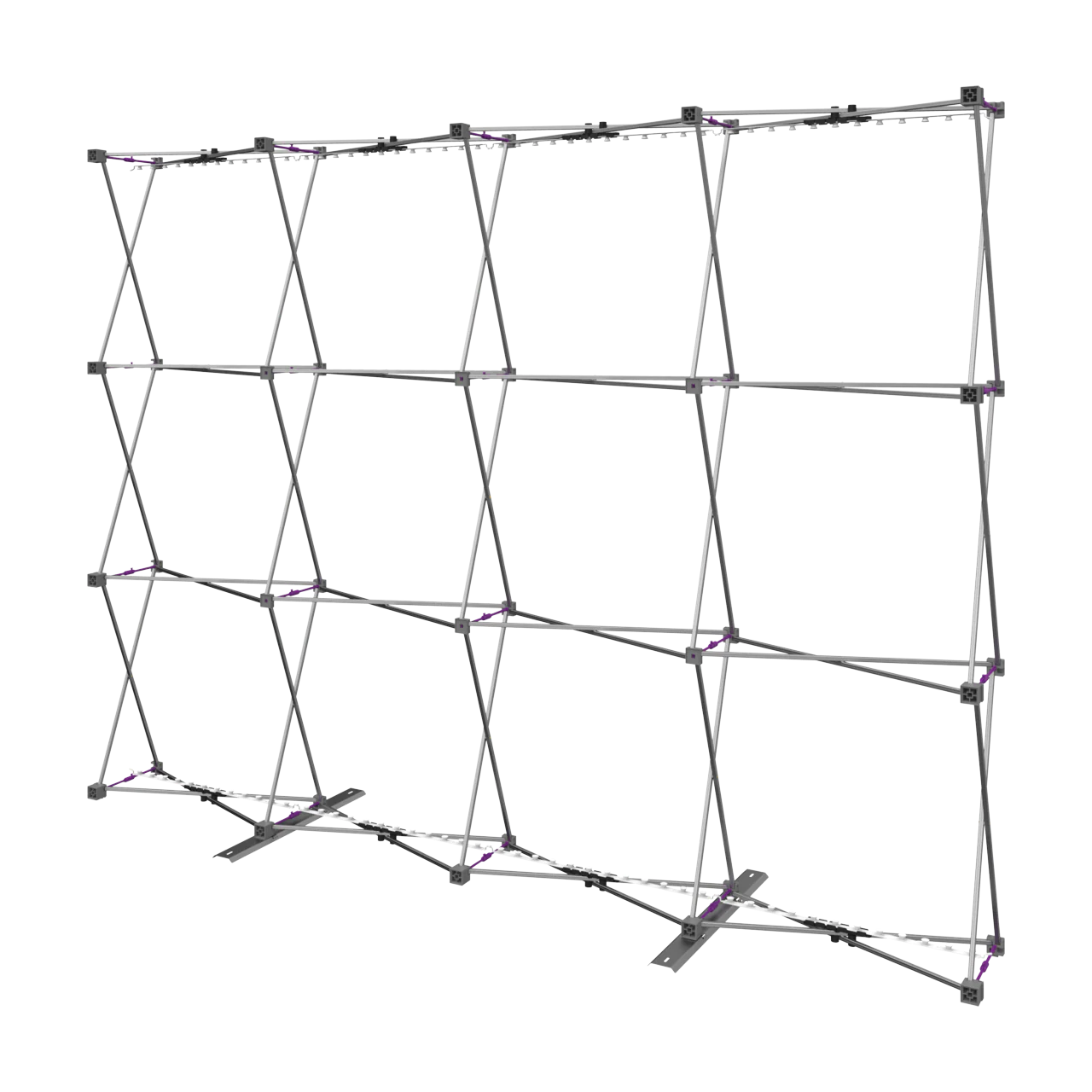 10ft x 8ft Hopup Backlit Straight Tension Fabric Display (Hardware Only)