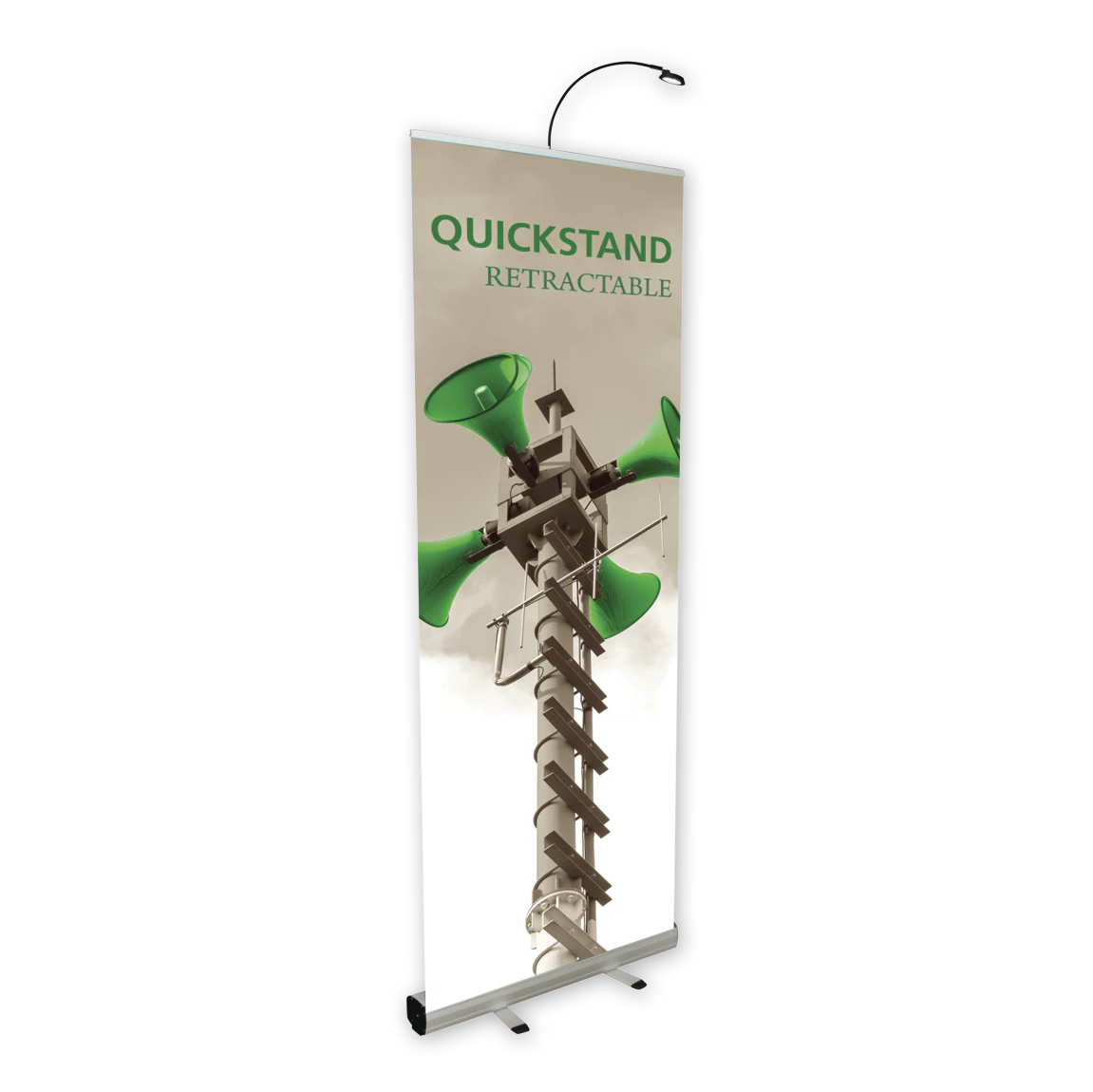 31.5in Quickstand 800 Retractable Banner Stand (Supreme Melinex Graphic Package)