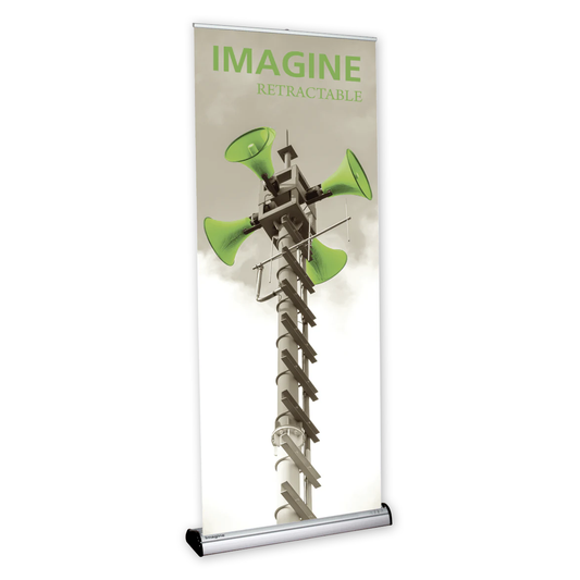 33.5in Imagine 850 Retractable Banner Stand (Supreme Melinex Graphic Package)
