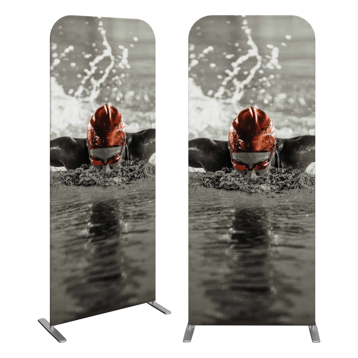 33.5in x 92in Formulate Essential Banner 850 Straight Double-Sided (Graphic Package)