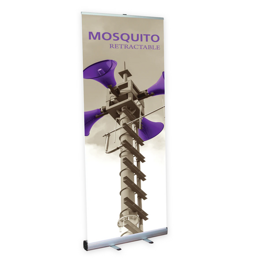 36in Mosquito 920 Retractable Banner Stand (Supreme Melinex Graphic Package)