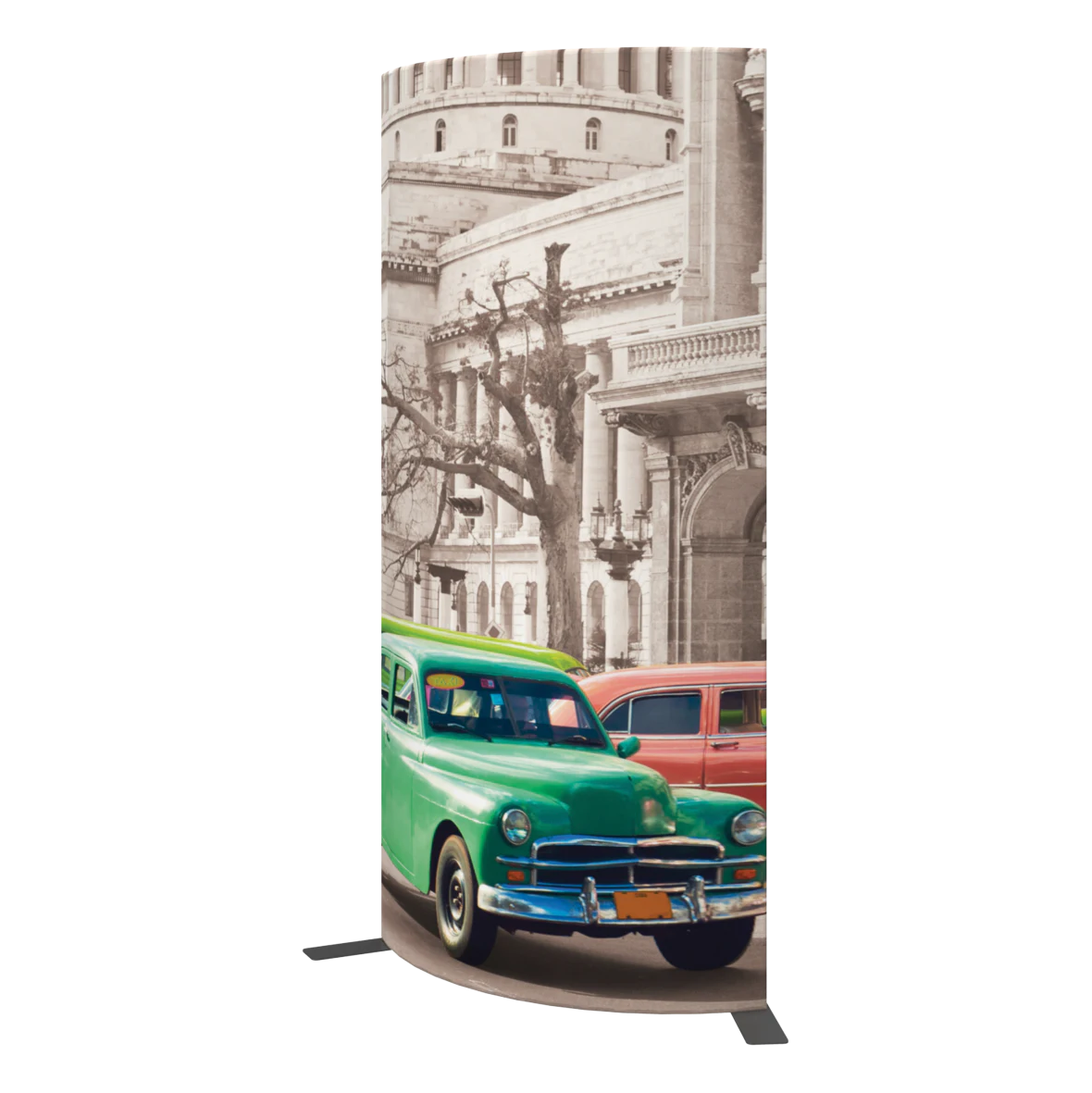 4ft x 8ft Modulate Magnetic Frame Banner 06 Convex Single-Sided (Graphic Package)