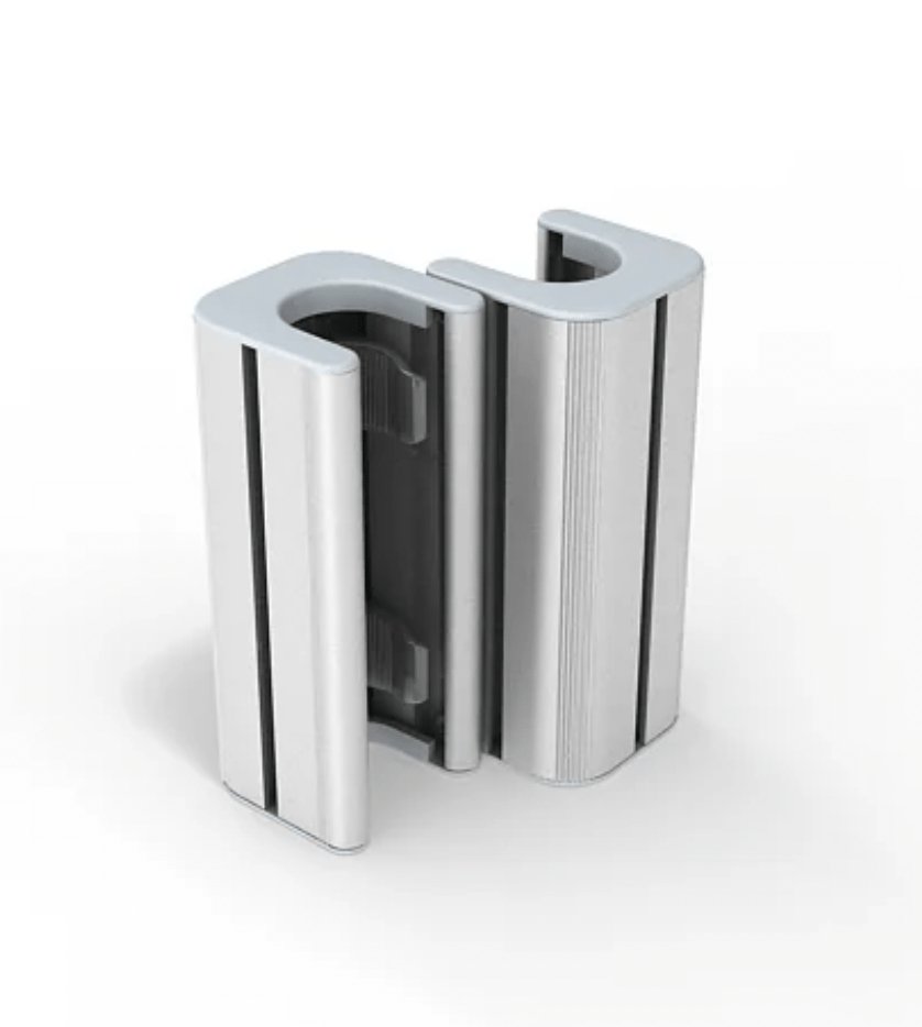 2in WaveLine S - Shaped Connector Double - All4Displays