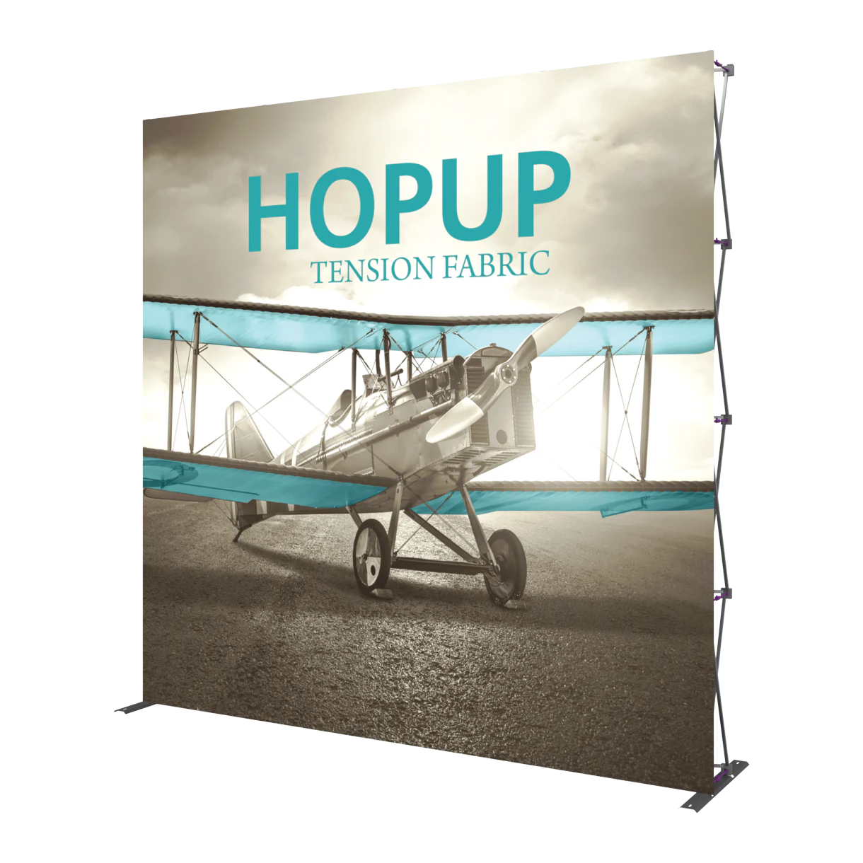10ft x 10ft Hopup Straight Tension Fabric Display
