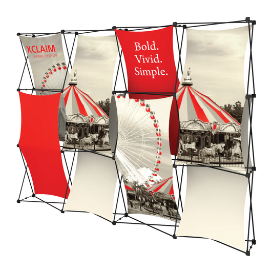 10ft x 8ft Xclaim Fabric Popup Display Kit 03