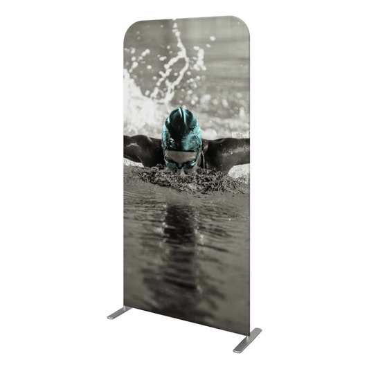 39.5in x 92in Formulate Essential Banner 1000 Straight Double-Sided (Graphic Package)