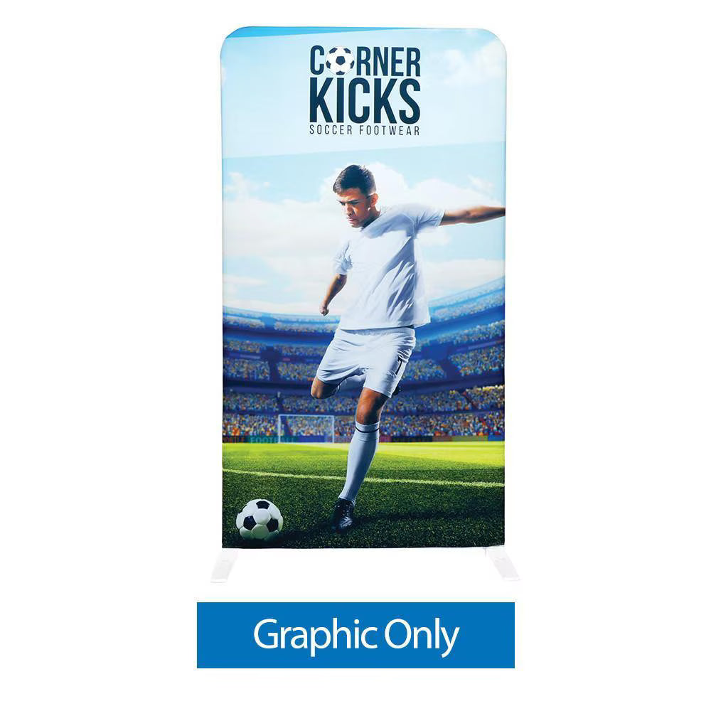 4ft x 7.5ft EZ Stand Fabric Display
