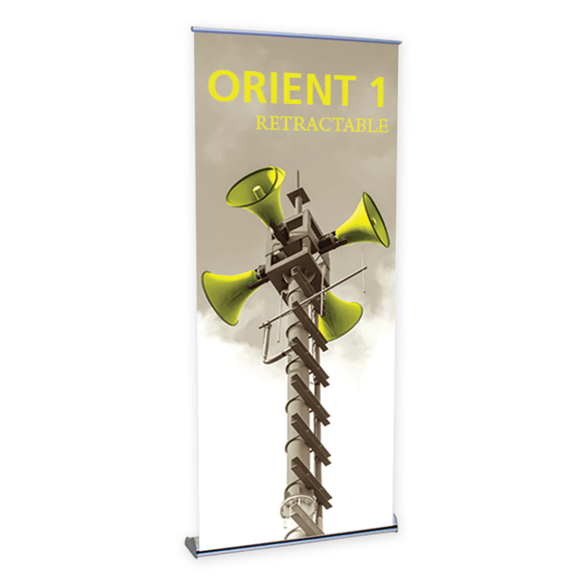 35.5in Orient 920 Retractable Banner Stand (Vinyl Graphic Package)