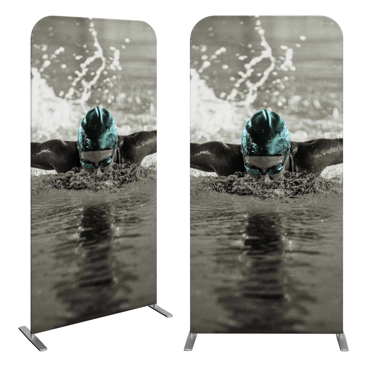 39.5in x 92in Formulate Essential Banner 1000 Straight Double-Sided (Graphic Package)