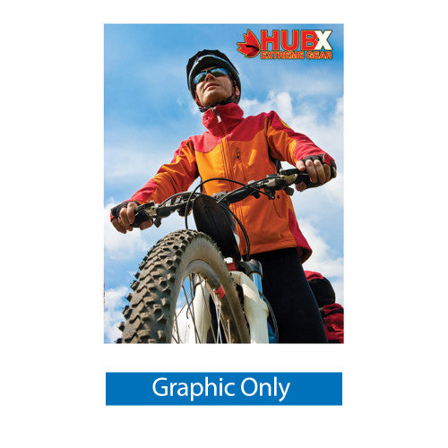 5 x 7.5 ft. RPL Fabric Pop Up Display Straight