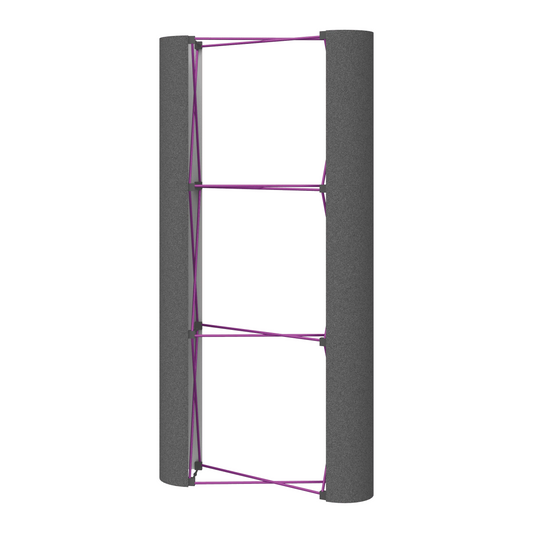4ft (1x3) Coyote Straight Frame w/Fabric End Cap Kit (Fabric Package)