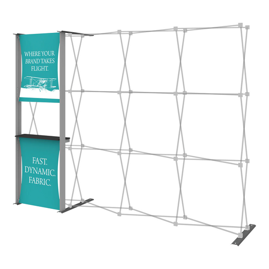 10ft x 8ft Hopup Tension Fabric Backwall Accessory Kit 04 (w/o Backwall)