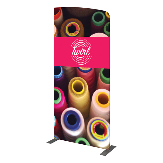 3.5ft x 8ft Modulate Magnetic Frame Banner 11 Left/Right Taper Double-Sided (Graphic Package)