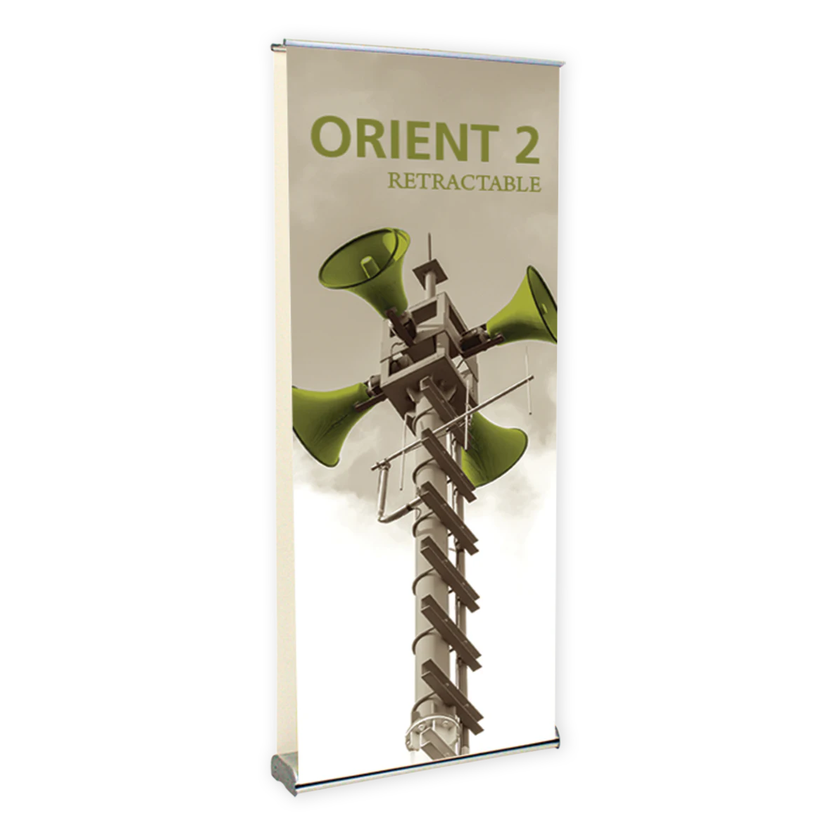 35.5in Orient Double-Sided 920 Retractable Banner Stand (Vinyl Graphic Package)