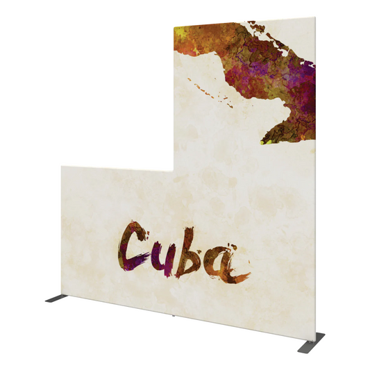 8ft x 8ft Modulate Magnetic Frame Banner 14 Left/Right Orientation Single-Sided (Graphic Package)