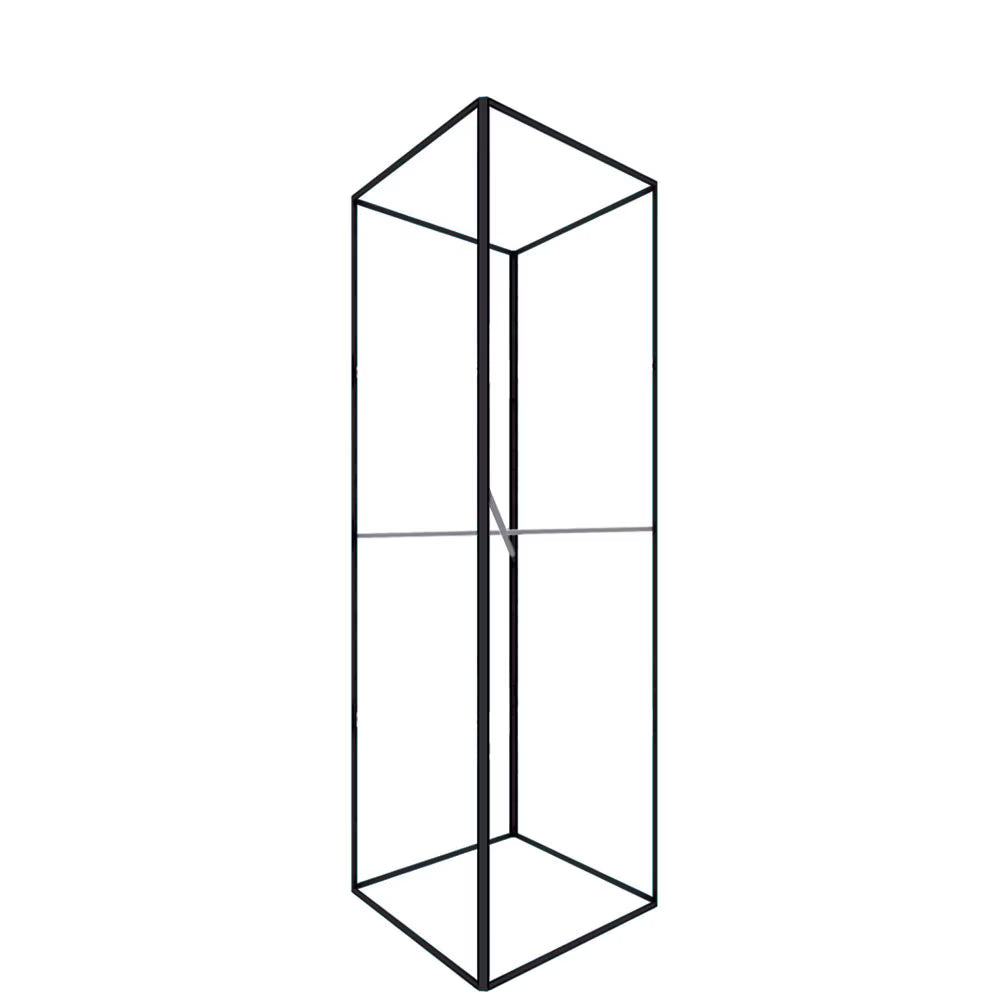 60D Big Sky Square Tower Black Frame NON-Backlit