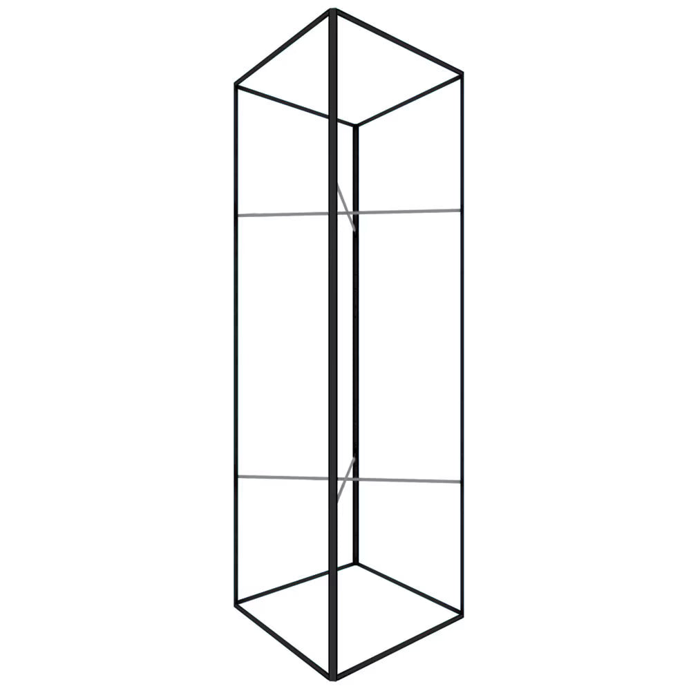 60D Big Sky Square Tower Black Frame NON-Backlit