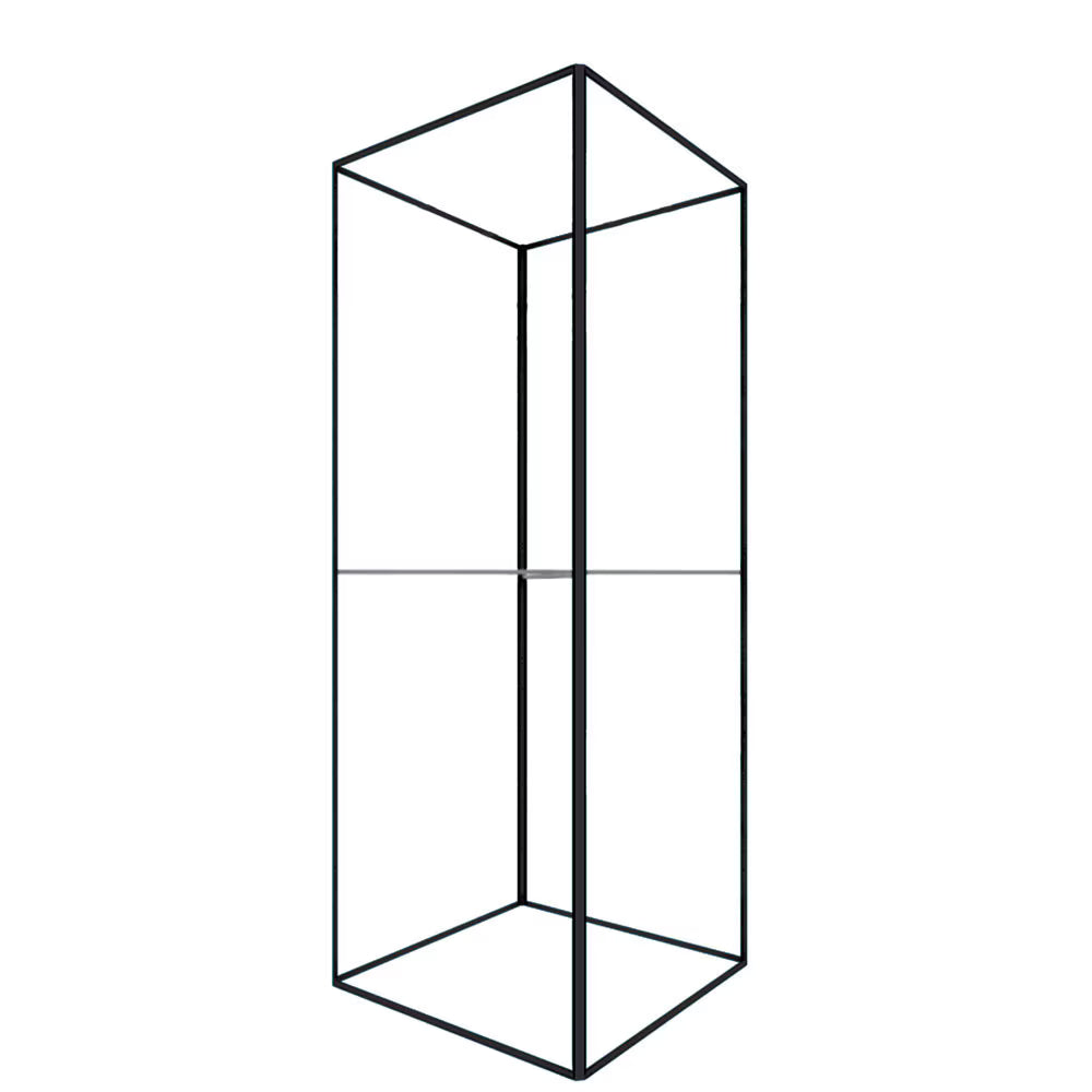 60D Big Sky Square Tower Black Frame NON-Backlit