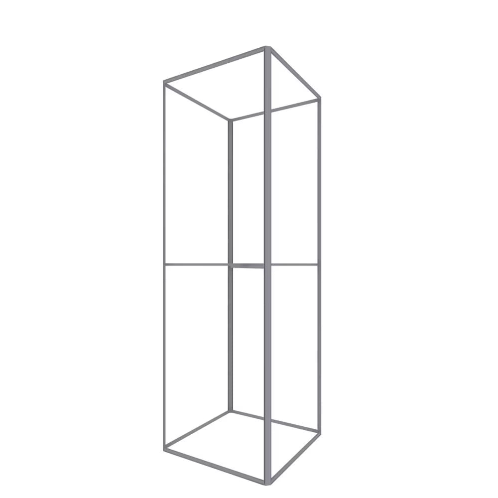 60D Big Sky Square Tower Silver Frame Non-Backlit