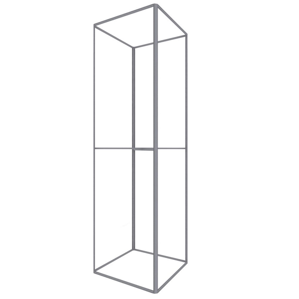 60D Big Sky Square Tower Silver Frame Non-Backlit